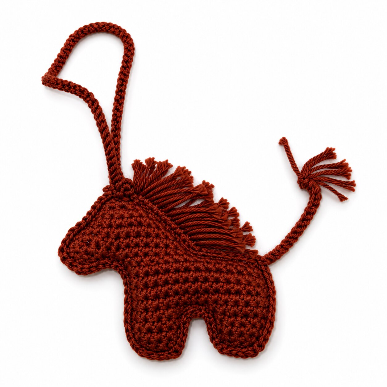 🐴 Handmade Horse Charm | Amigurumi Yarn | Bag Charm | Handmade Gift