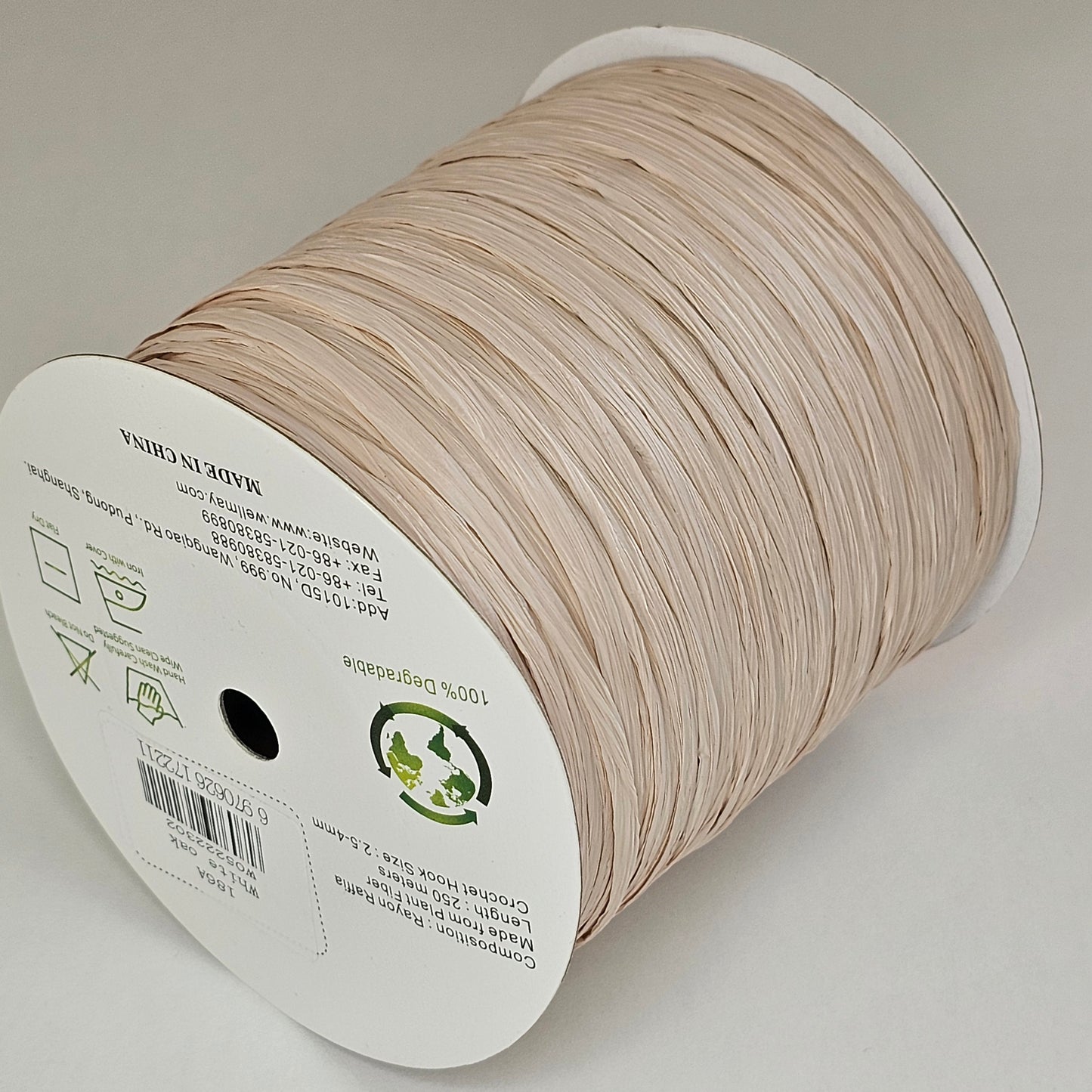 ISPIE Rayon Raffia Yarn – Eco Crochet Yarn for Bags & Hats (Canada)