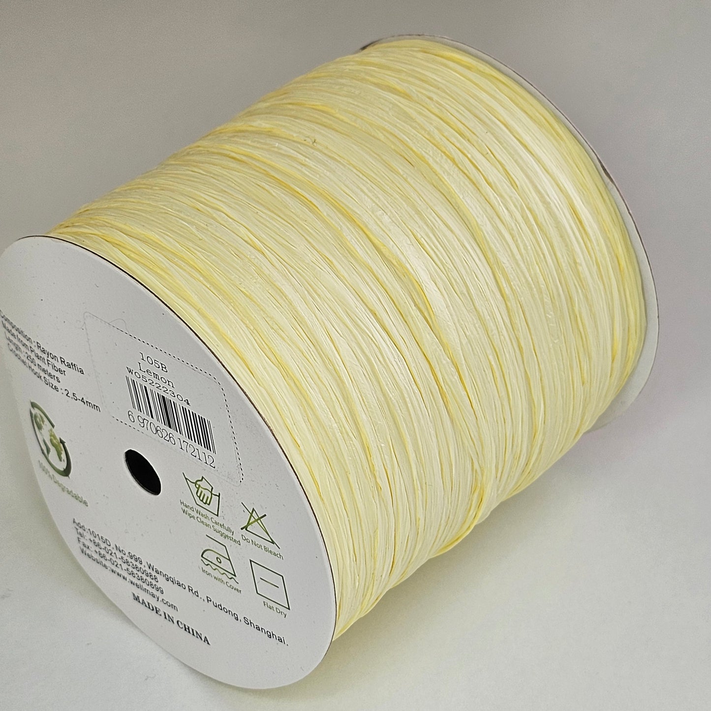 ISPIE Rayon Raffia Yarn – Eco Crochet Yarn for Bags & Hats (Canada)