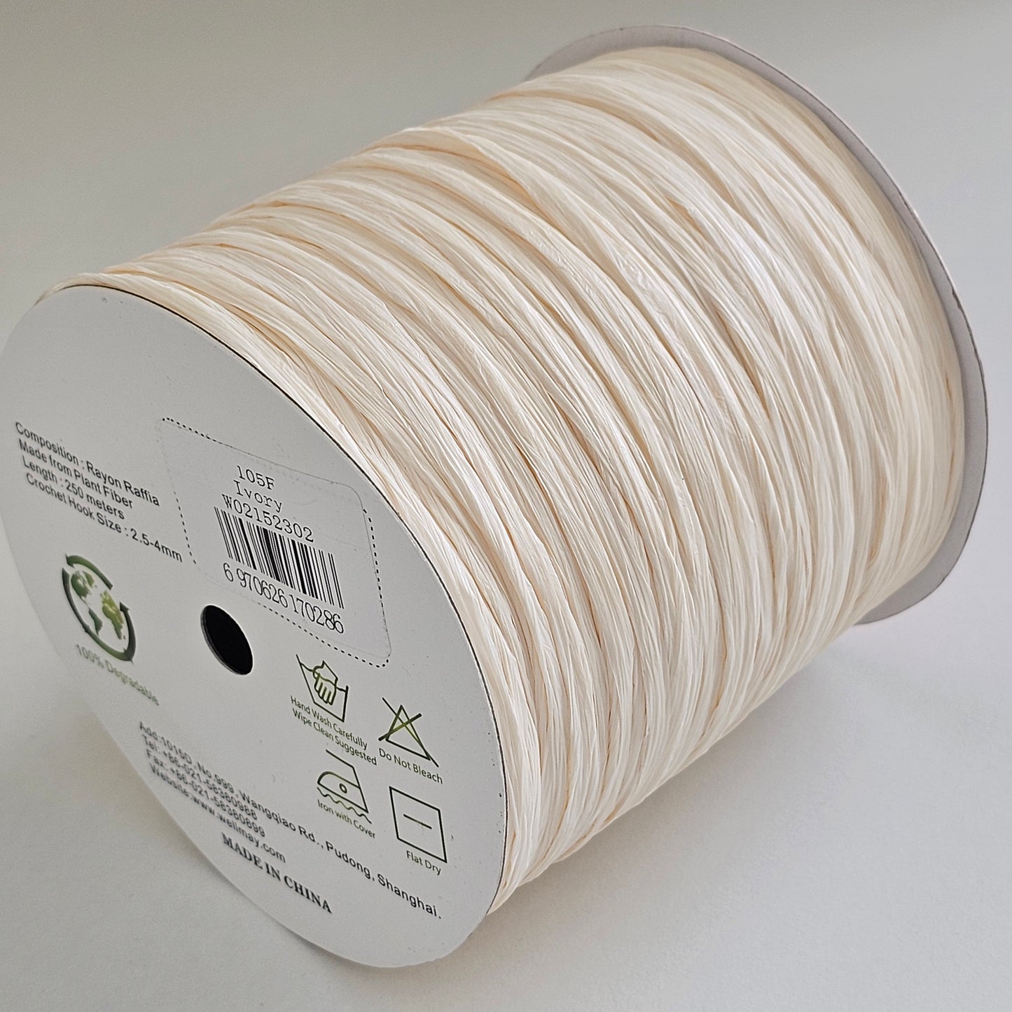 ISPIE Rayon Raffia Yarn – Eco Crochet Yarn for Bags & Hats (Canada)
