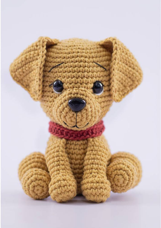 Caramel Dog Crochet Pattern PDF – Amigurumi Puppy Plush Toy Tutorial Free Pattern From Circulo