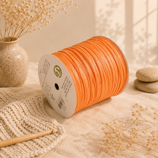 ISPIE Rayon Raffia Yarn – Eco Crochet Yarn for Bags & Hats (Canada)