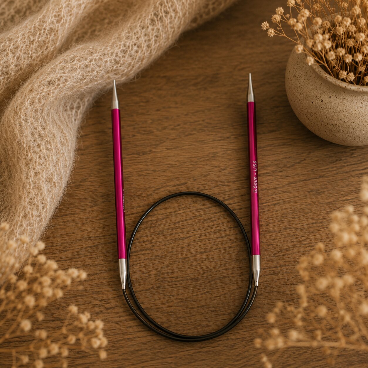 ✨KnitPro Zing Fixed Circular Needles
