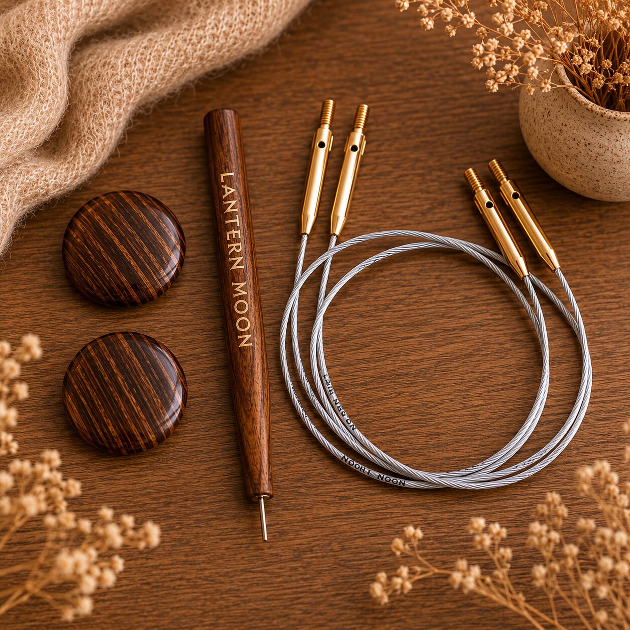 ✨ Lantern Moon Fixed Stainless Steel Cords