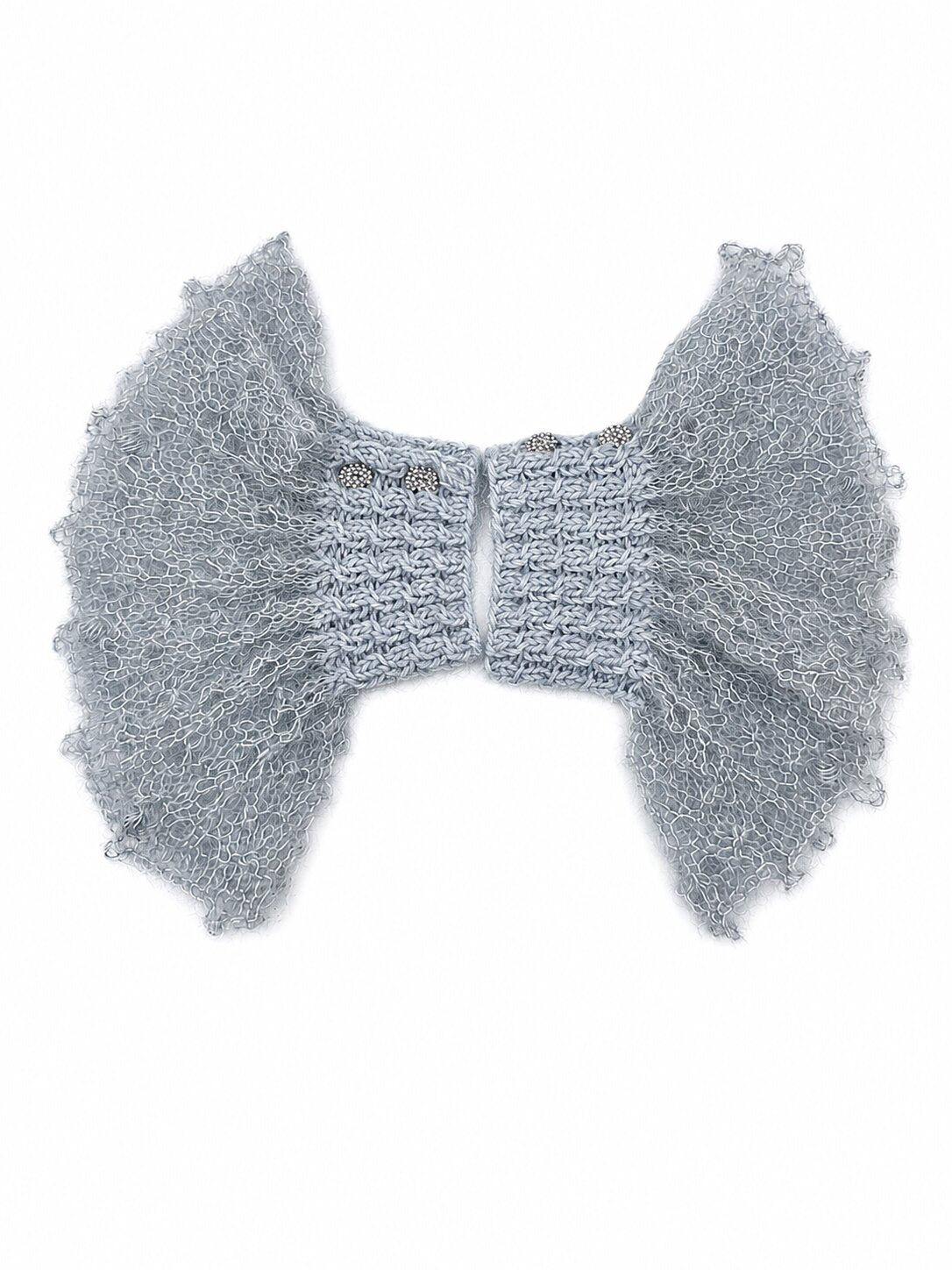 Novell Cuffs Wristlets | Handmade 100% Kid Silk Mohair Wrist Warmers