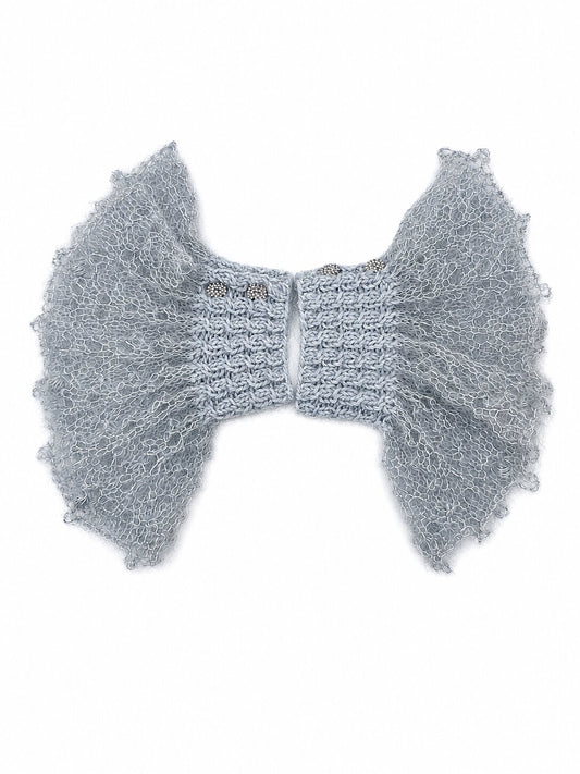 Novell Cuffs Wristlets | Handmade 100% Kid Silk Mohair Wrist Warmers